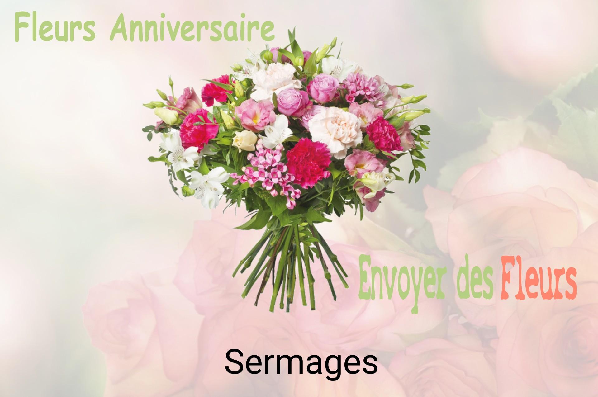 Bouquet de fleurs d’anniversaire livré à Sermages